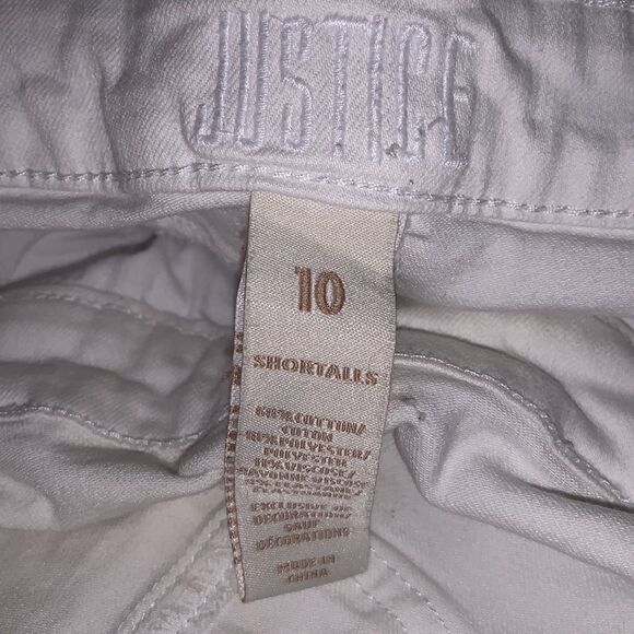 Justice size 10 shortalls  - Picture 6 of 6